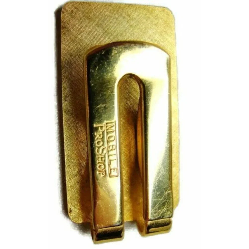 Money Clip Jr PGA Tour 1999-2000 Golf Foundation N Florida Gold T Cash ID Holder
